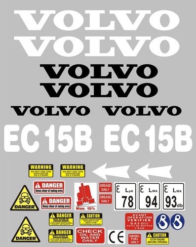 Decal sticker set volvo - sticker, set.