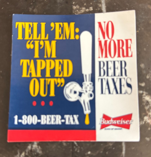 Budweiser magnetic tell - budweiser,