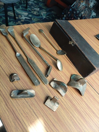 Antique gun metal foundry - antique,