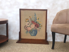 Art Deco Oak Firescreen