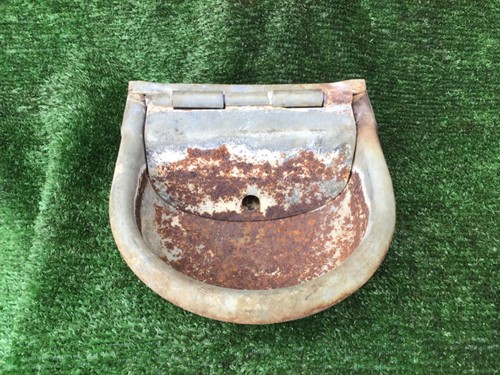 Metal drinker water - bowl, /