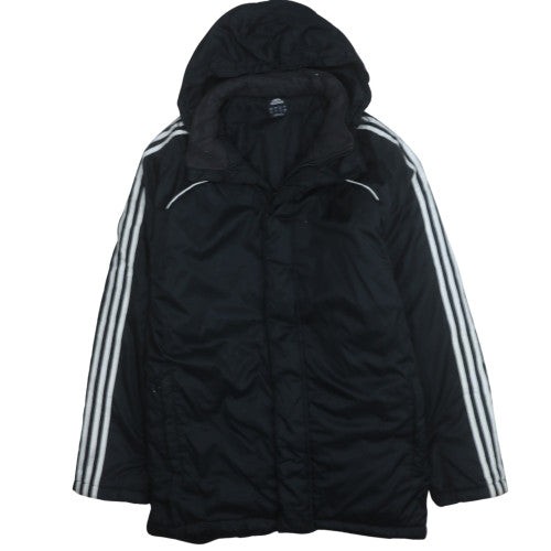 Adidas men black hooded - men's,