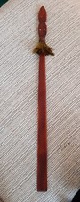 Maori Taiaha Rimu Timber Staff