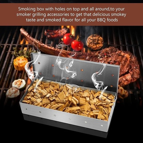 Smoker box stainless - box, steel