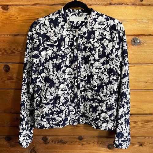 Zara trf floral - trf, blue