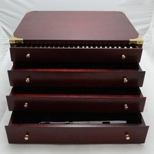 Newbridge 142 Piece canteen chest of silver service Chippendale cutlery for 12