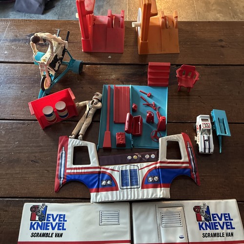 Evel knievel vintage lot stunt - lot,