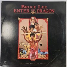 Enter The Dragon Remastered Widescreen Laserdisc NTSC - Bruce Lee - Tested 