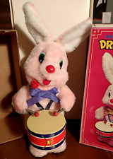 Drumming Bunny - 1980s Battery Operated Toy - NOT WORKING - "The Duracell Bunny"
