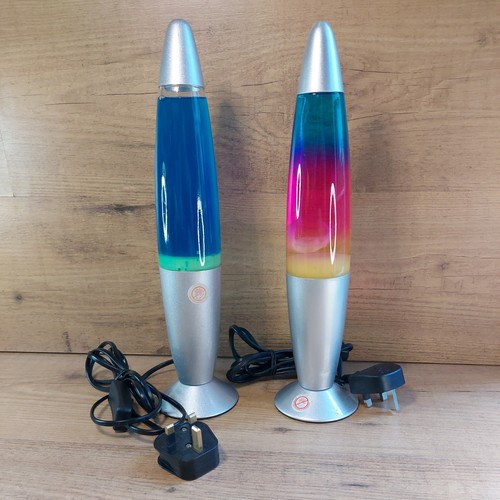 Mini rocket lava lamps - 2,