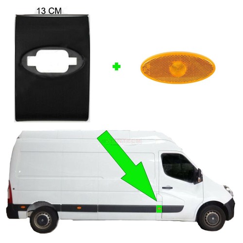 Renault master side - side, plastic