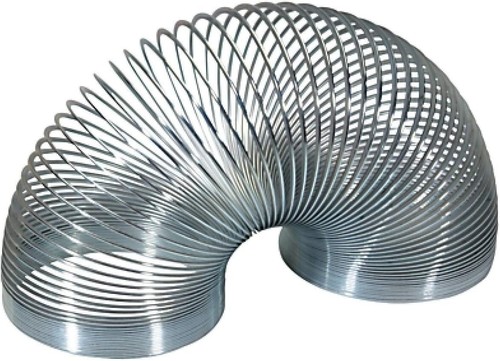 7cm magic springy slinky - slinky, metal