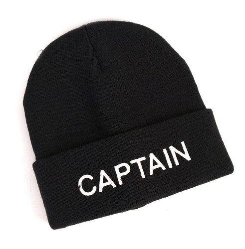 Captain knitted beanie hat - beanie,
