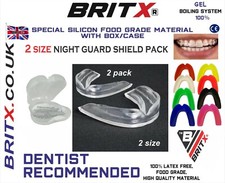 BRITX 2 Dental Mouth Guard for Grinding Teeth, Bruxism teeth Night Guard sleep