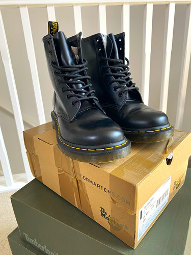 Martens boots 1460 greasy - dr,