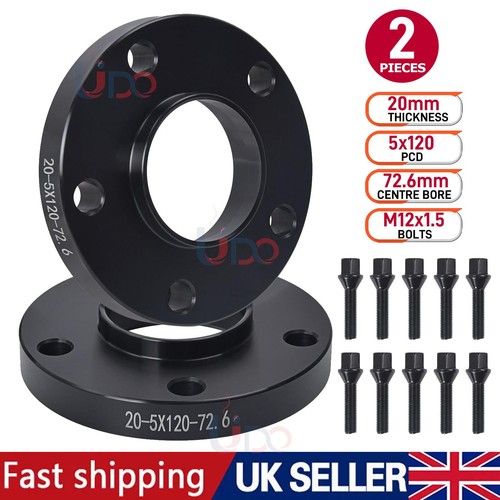 Hubcentric 20mm alloy - 2x,
