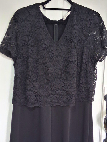 Woman black floral lace - floral,