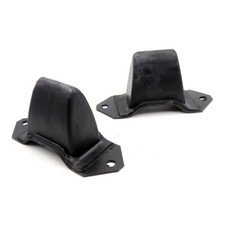 Fit 97-04 Nissan Navara D22 Hardbody NP300 Terrano Bound Rear Spring Bumper Pair