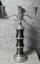 Vintage India Pewter Silver