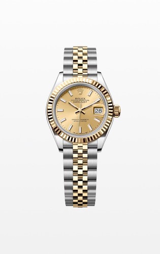 Rolex ladies steel gold - rolex,