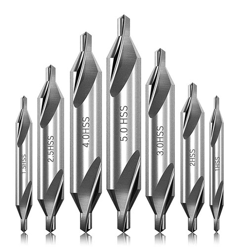 6pcs hss center - 6pcs, drill