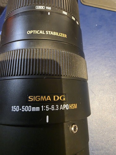 Sigma 150 500mm 3 dg - 150-500mm, apo