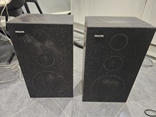 Retro/ Vintage Philips Speakers F9235/Oop Fully Tested