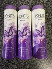 3x *NEW* Ponds Magic Talc Powder Prickly Heat Powder 19g Baby Adults