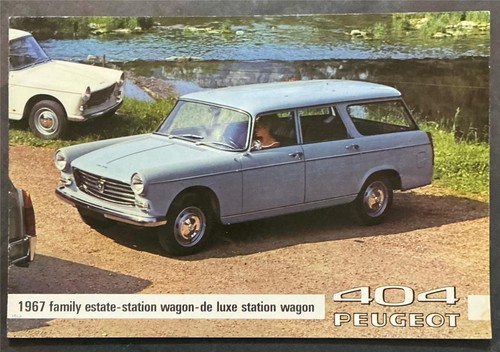 Peugeot 404 estates car - 404,
