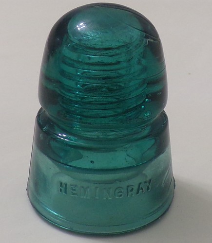 Antique glass railroad signal - antique,
