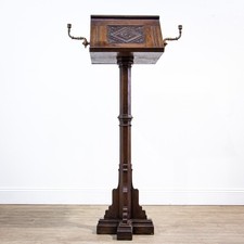 Carved Oak Double-Sided