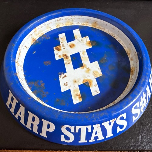 Vintage harp lager - vintage, ashtray