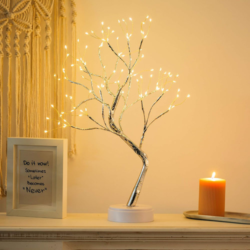 Led birch tree with - birch,