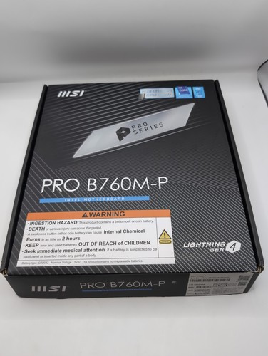 Msi pro b760m motherboard - msi,