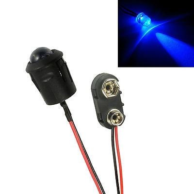 Large 10mm flashing blue led - blue,