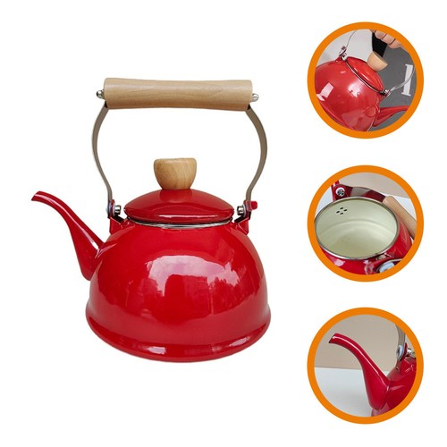 Enamel tea kettle stove - tea,