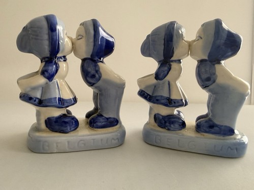 Pair vintage delftware - pair,