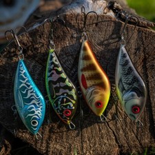 Salmo Slider Sinking Hard Lure Colours