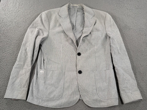 Lacoste seersucker blazer - lacoste, men