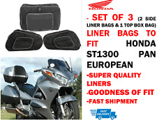 PANNIER LINER SIDE BAGS & TOP BOX BAG FOR HONDA ST 1300 PAN EUROPEAN (PACK OF 3)