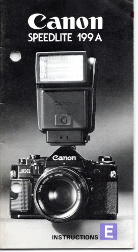 Vintage canon speedlite - canon,