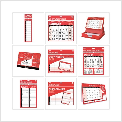 2027 wall calendar slim - wall,