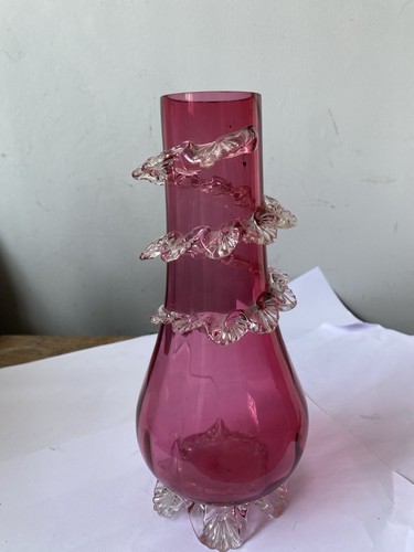 Antique edwardian cranberry - edwardian,