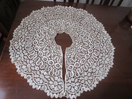 Large antique hand worked - hand,