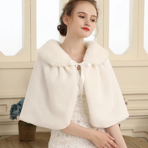 Lady bridal shrug - lady, faux