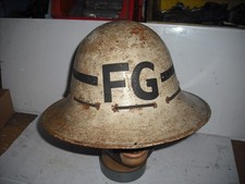 ww2 home front Zuckerman fire guard helmet with liner