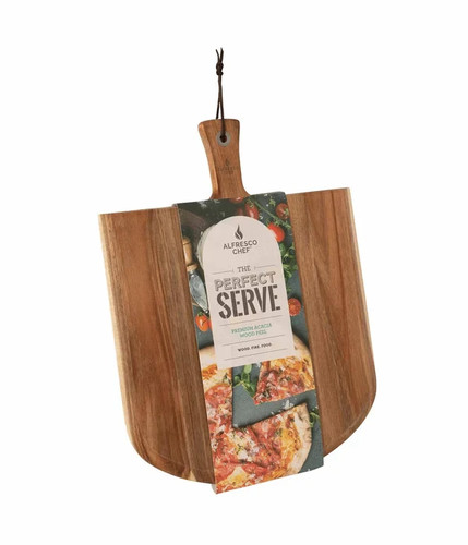 Acacia wood pizza peel - acacia,