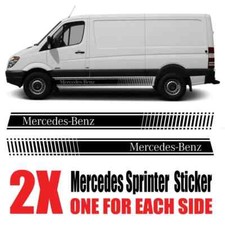 Mercedes Sprinter Graphics stripes Camper Van  SWB Decals Stickers ms1 LWB