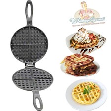 Waffle Maker Cast Iron Pre