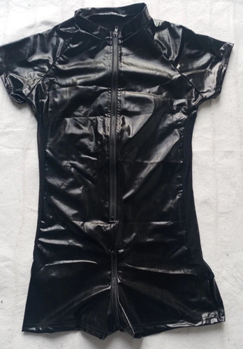 Men gay black wet look - wet,